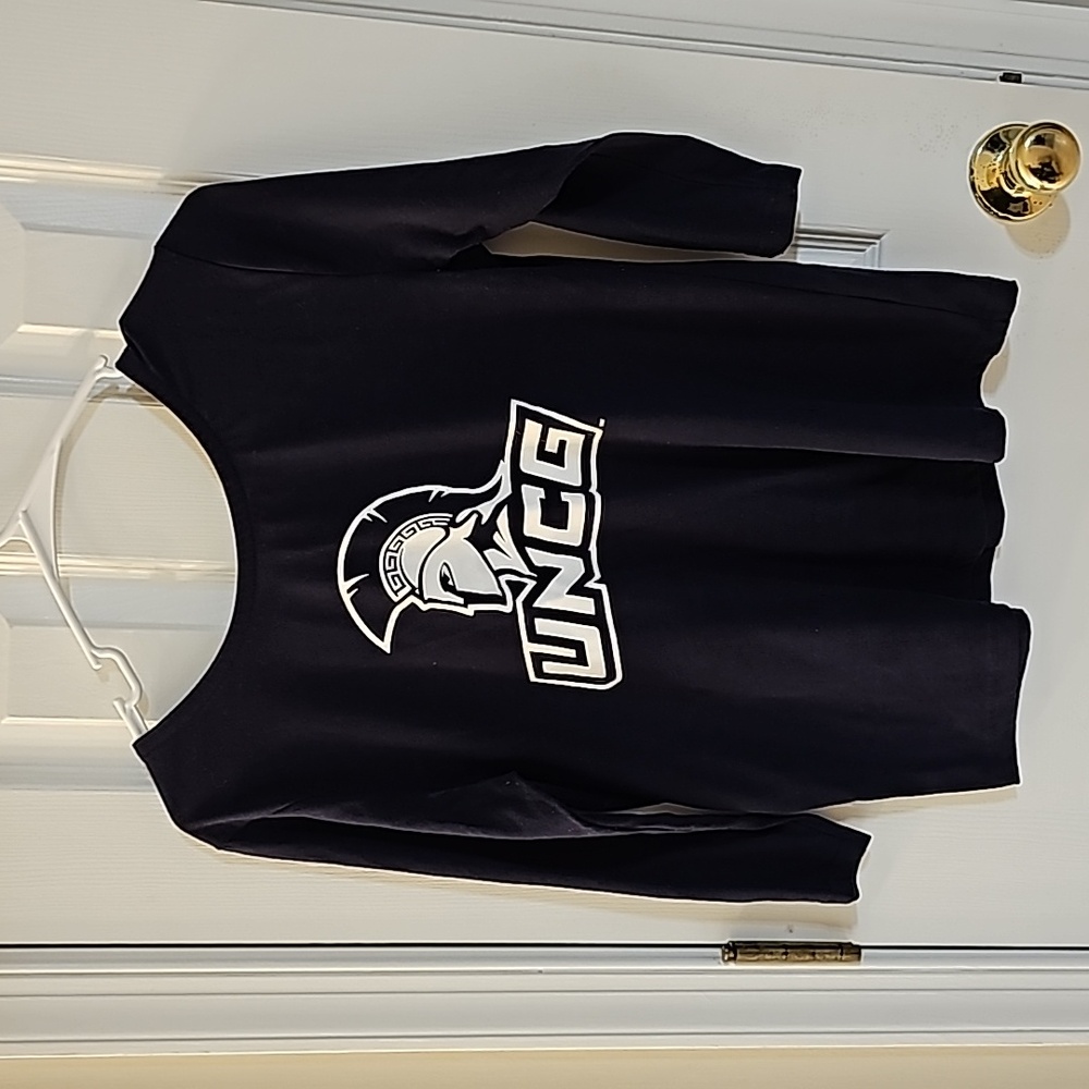 UNCG Apparel - Navy Midi Sleeve